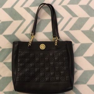 Medium black Anne Klein bag